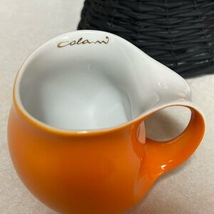Unbekannt Colani Orange Porcelain Mug